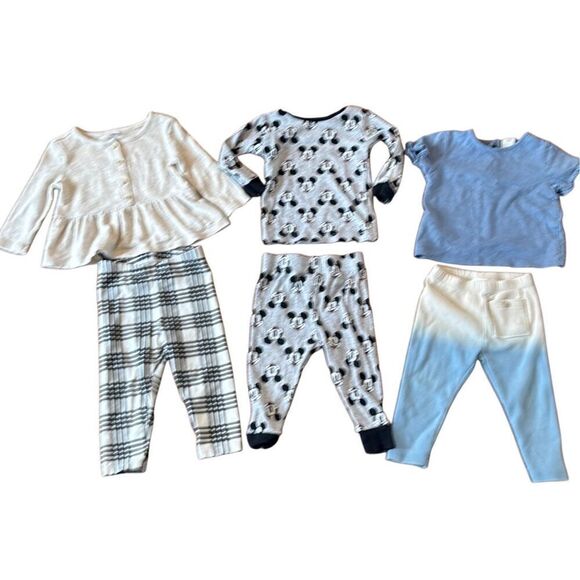 Toddler girl 12-18 months bundle Zara H&M mini mouse - Picture 1 of 14